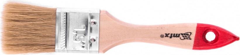 Кисть флейцевая MATRIX Стандарт 1,5" плоская (38 мм), натуральная щетина, деревянная р. 82525