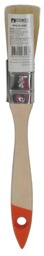 Кисть флейцевая СОЮЗ 9040-21-020С плоская "практик" 20мм, натуральная щетина, деревя - изображение 2