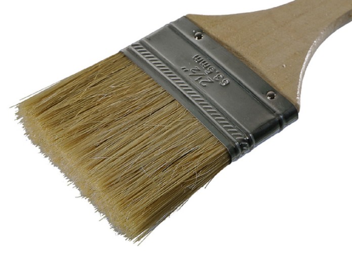 Кисть флейцевая СОЮЗ 9040-36-063С плоская standard 63мм, натуральная щетина, деревян 9040-36-063C - изображение 2