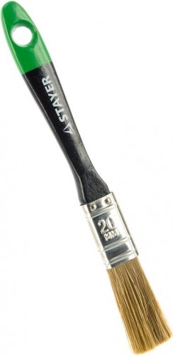 Кисть флейцевая STAYER KANEKARON-EURO плоская, искусственная щетина, деревянная ручка, 2 0106-020