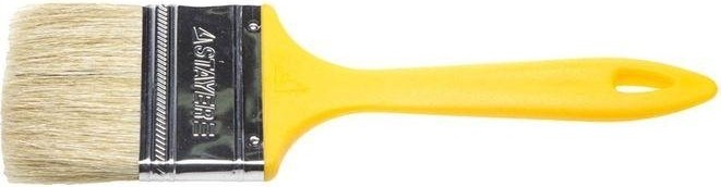 Кисть флейцевая STAYER UNIVERSAL-MASTER 75 мм плоская светлая натуральная щетина 0107-75_z01