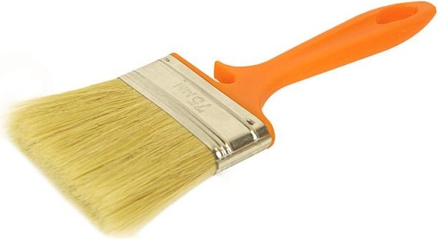 Кисть флейцевая Sturm 9040-35-075 3" (75мм), натурал.щетина, пластм.ручка с зацепом - изображение 5
