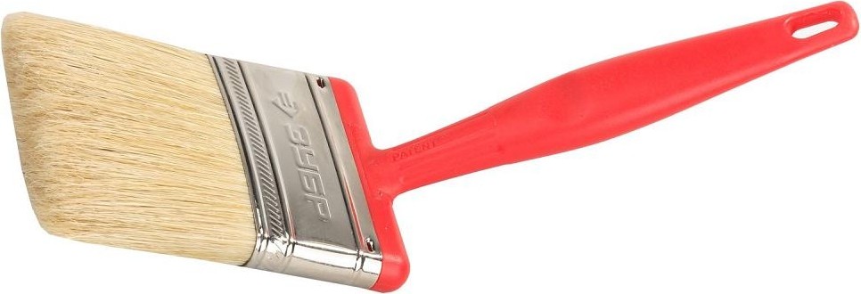 Кисть флейцевая ЗУБР ЭКСПЕРТ БСГ-50 75 мм натуральная щетина 4-01050-075 - изображение 2