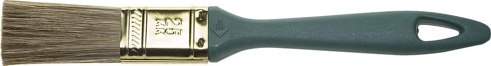 Кисть флейцевая ЗУБР МАСТЕР КП-14 плоская, смешанная щетина, пластмассовая рукоятка, 4-01014-025