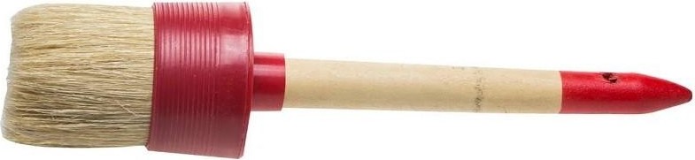 Кисть круглая STAYER MASTER светлая натурал. щетина, пластм. корпус, деревян.  0141-70