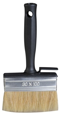 Кисть макловица СОЮЗ 9040-24-10С "мини", пласт. корпус, натуральная щетина, 30х100м