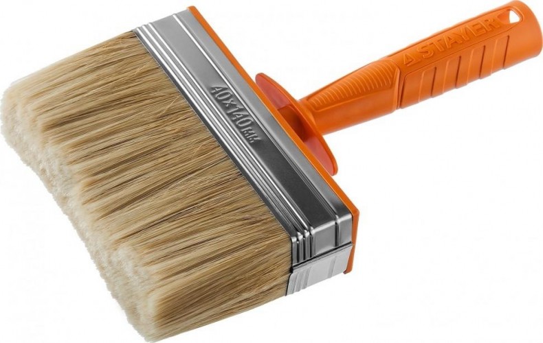 Кисть макловица STAYER UNIVERSAL-PROFI натуральная светлая щетина, пластмассовый корпус,  0182-14