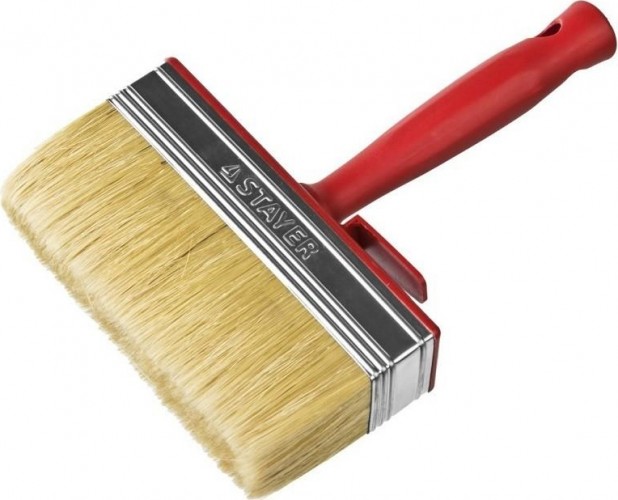 Кисть макловица STAYER UNIVERSAL-MASTER светлая щетина, пластмассовый корпус, 4х14см 01824-14
