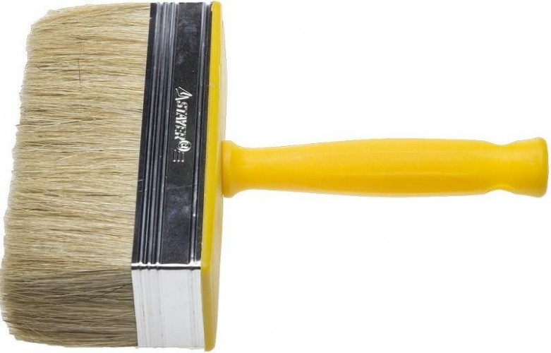Кисть макловица STAYER UNIVERSAL-PROFI натуральная светлая щетина, пластмассовый корпус,  0182-15