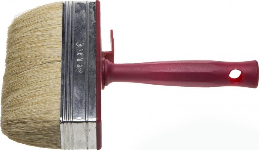 Кисть макловица ЗУБР МАСТЕР светлая щетина, пластмассовый корпус, 30х120мм 01825-12