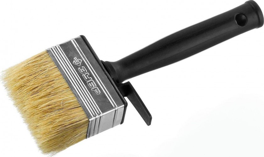 Кисть макловица ЗУБР ОПТИМА светлая щетина, пластмассовый корпус, 30х70мм 01802-07