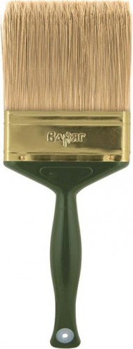 Кисть плоская ВАРЯГ 31235 натур. щетина 100мм тов-149070
