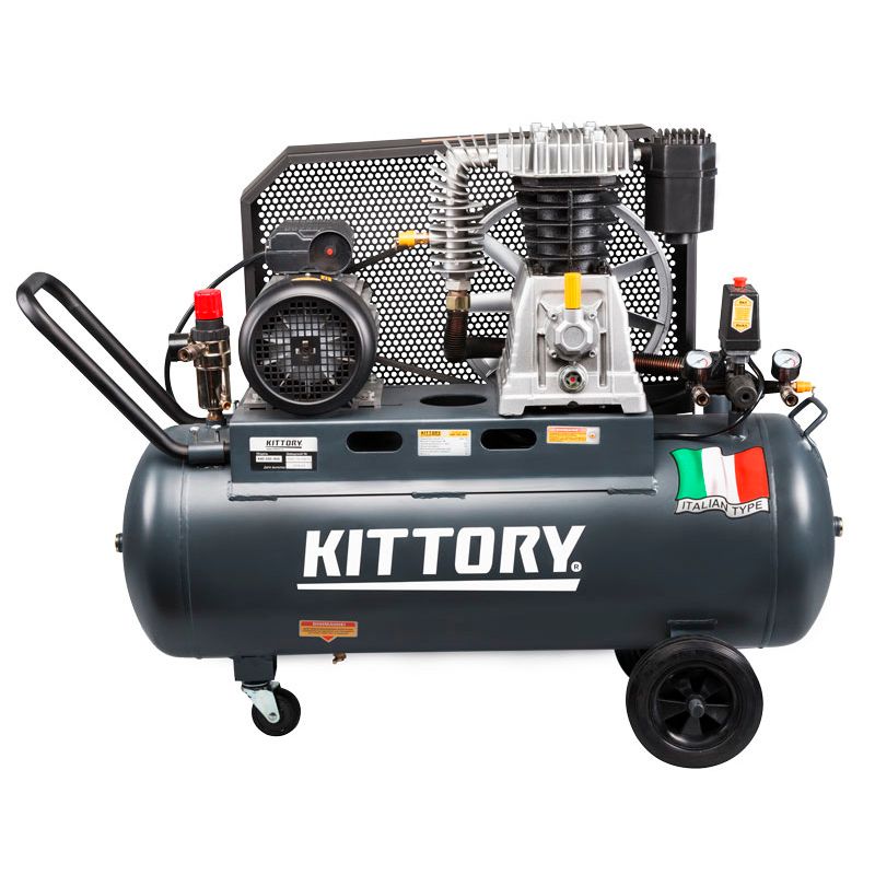 Компрессор (ременная передача) KITTORY KAC-100/80S3 - изображение 3
