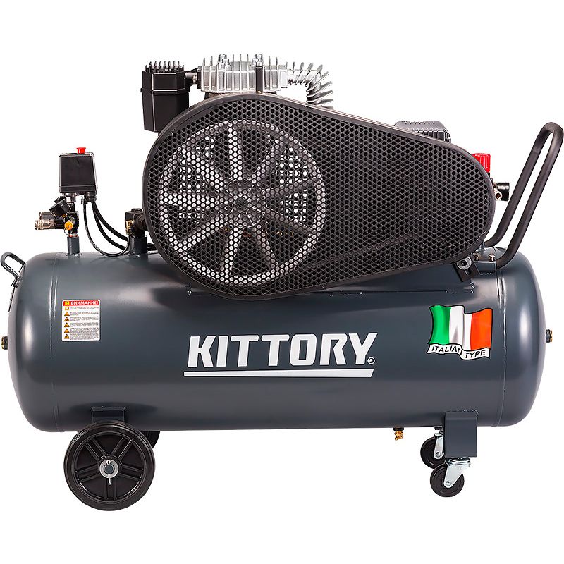 Компрессор (ременная передача) KITTORY KAC-150/80S - изображение 3