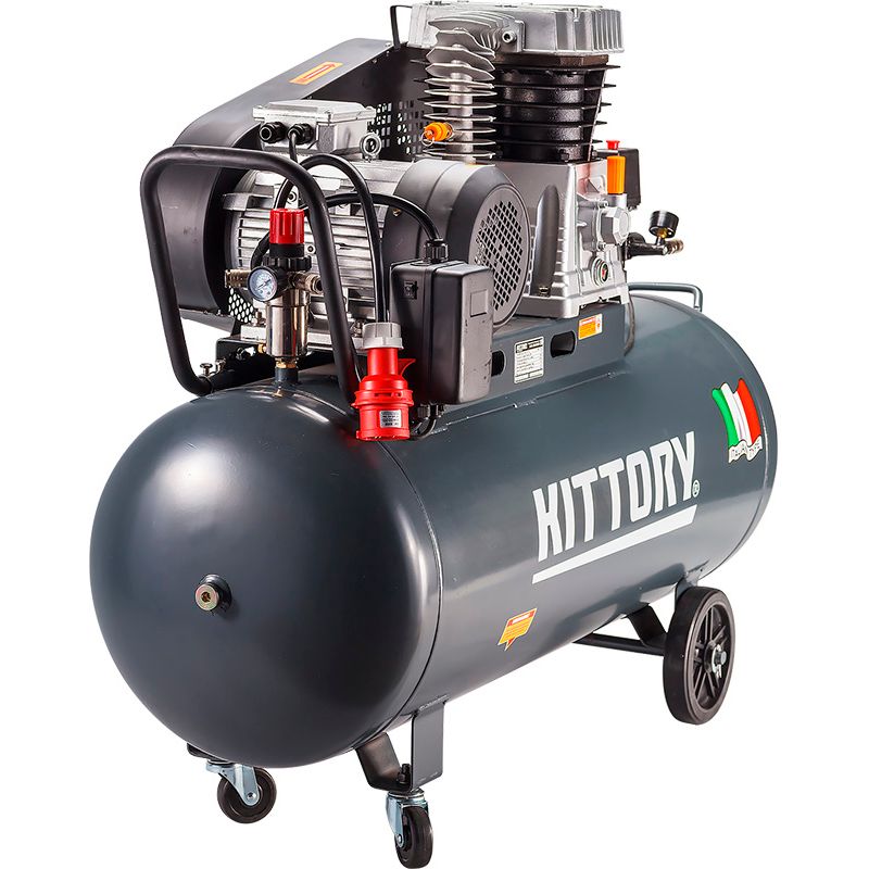 Компрессор (ременная передача) KITTORY KAC-200/90S3 - изображение 2