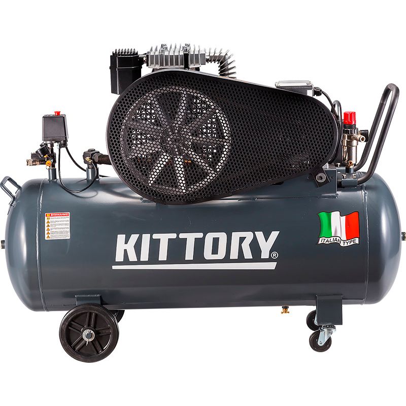 Компрессор (ременная передача) KITTORY KAC-200/90S3 - изображение 3