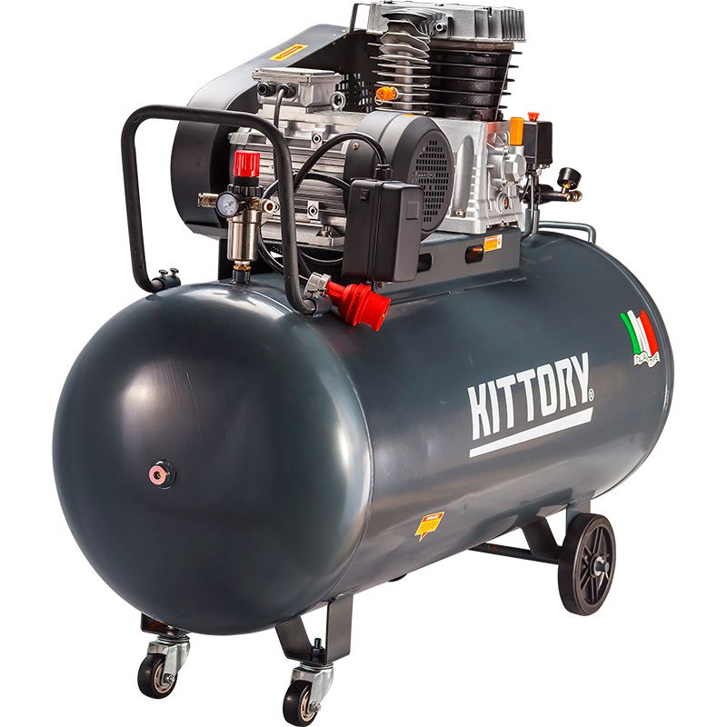 Компрессор (ременная передача) KITTORY KAC-400/90S3 - изображение 2