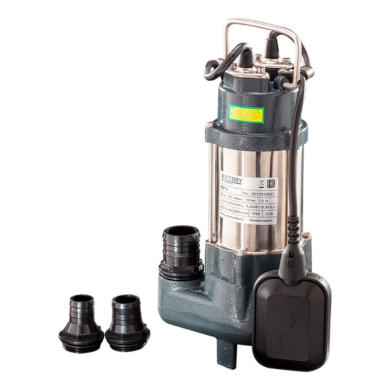 Насос канализационный KITTORY KSP 9 - изображение 2