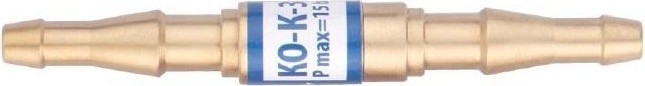 Клапан обратный KRASS КО-К-30 (кислород)  в разрыв рукава 6,3/9,0 мм 2855577