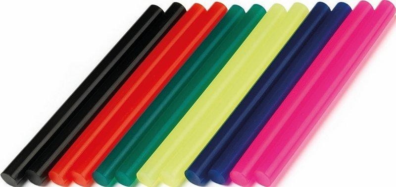 Клеевые стержни DREMEL GG05 цветные (12 шт.) 2615GG05JA