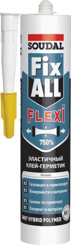 Клей-герметик SOUDAL FIX ALL FLEXI белый 117383 117383