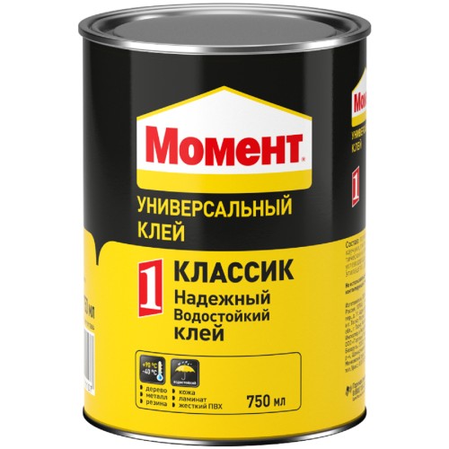 Клей МОМЕНТ 1 КЛАССИК (банка 750 мл.)  422972 Б0022966
