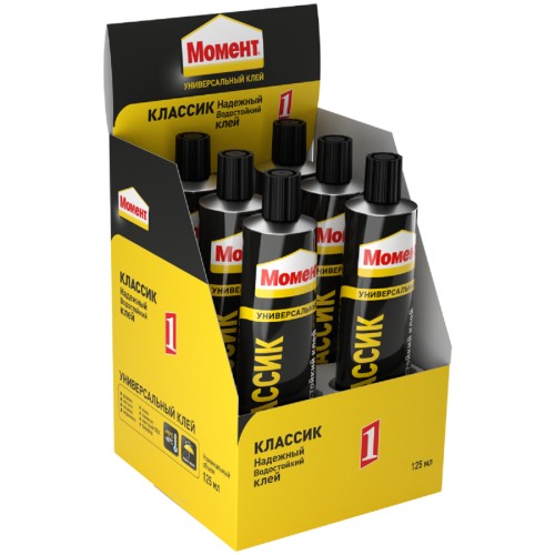 Клей МОМЕНТ 1 КЛАССИК (туба 125 мл) 781737 C0036322 - изображение 3