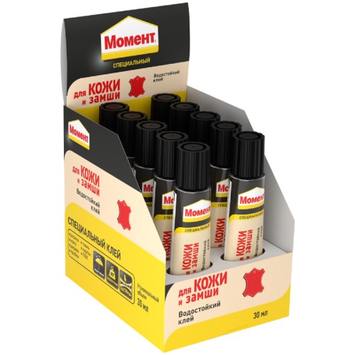 Клей МОМЕНТ Для Кожи и Замши (туба 30 мл) KF-UO 2355164 Б0039089 - изображение 3
