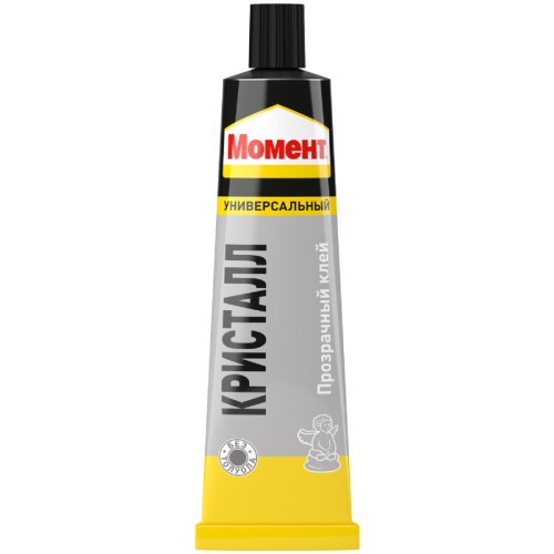 Клей МОМЕНТ КРИСТАЛЛ полиуретановый, прозрачный (туба 125 мл) 873867 C0036324