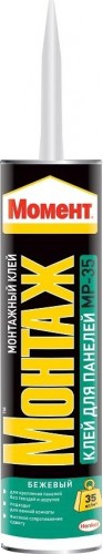 Клей МОМЕНТ Монтаж МP- 35 для панелей бежевый 3002827 Б0068960