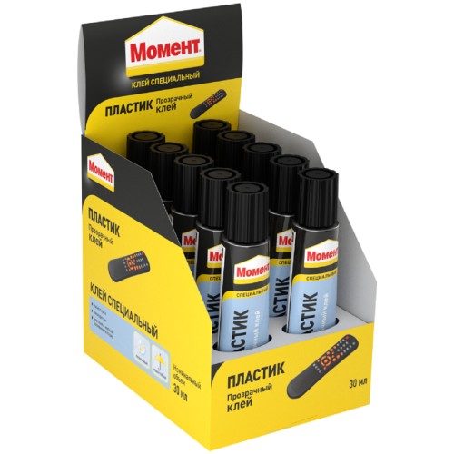Клей МОМЕНТ ПЛАСТИК (туба 30 мл) 1623298 C0044325 - изображение 2