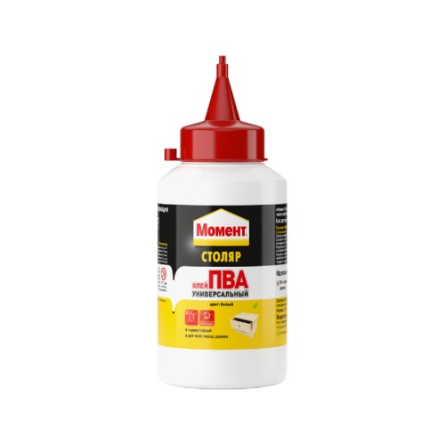Клей МОМЕНТ Столяр ПВА Универсальный (банка 250 г.)  1960505 Б0022999
