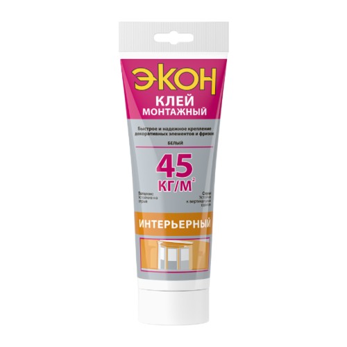 Клей монтажный ЭКОН Интерьерный (туба 200 г) 1378330  C0042708