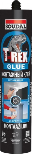 Клей монтажный SOUDAL T-REX прозрачный 134924 134924