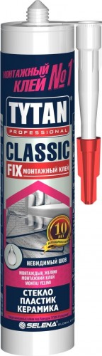 Клей монтажный Tytan Classic Fix прозрачный (310мл) тов-213067