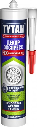 Клей монтажный Tytan Декор Экспресс (310мл) тов-213063