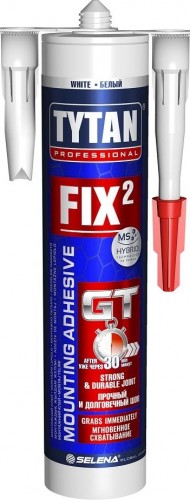 Клей монтажный Tytan Fix2 GT (290мл) тов-213057