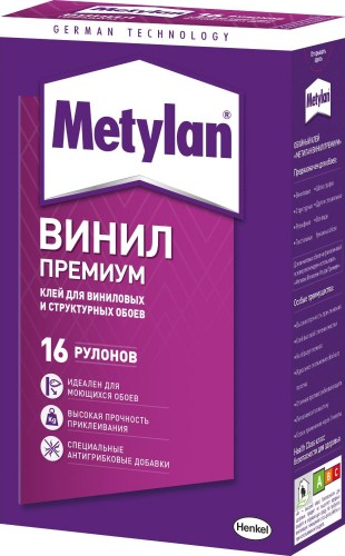 Клей обойный МЕТИЛАН Винил Премиум, без индикатора (500 г) 1518428