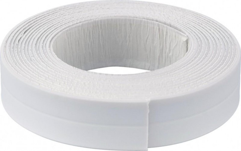 Клеящая лента бордюрная для ванн и раковин MATRIX 30 мм х 30 мм х 3,35 м 89092