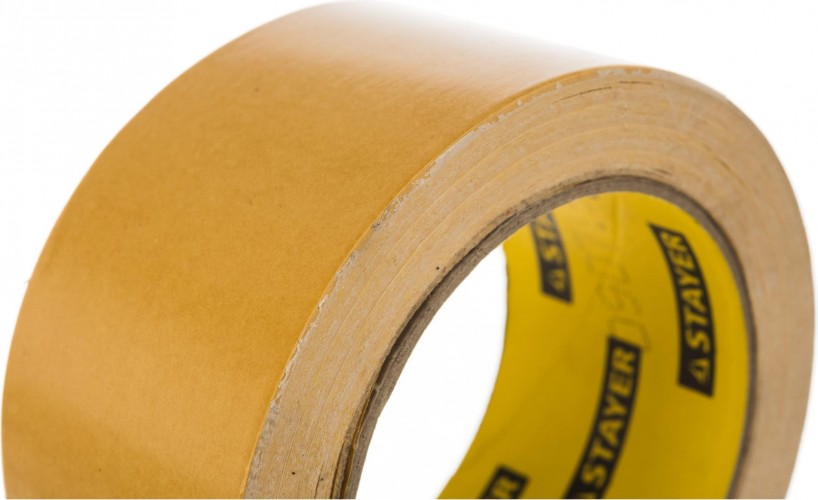 Клеящая лента STAYER MASTER двухсторонняя на полипропиленовой основе, 50ммх25м 1221-50-25 - изображение 4