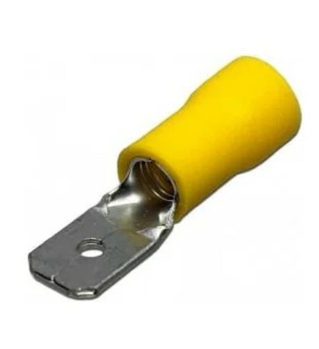 Клемма плоская REXANT 08-0351 ( уп 100 шт ) изолированная РПи-п 6.0-(6.3)/РпИп 5-6-0,8 08-0351