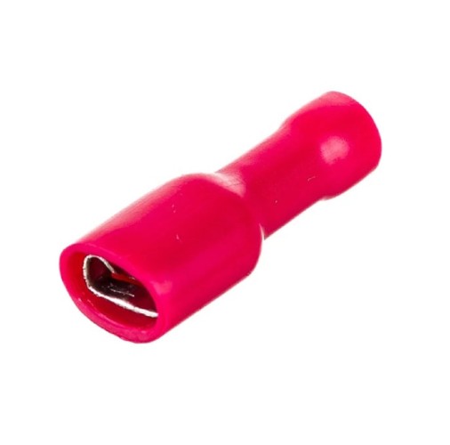 Клемма плоская REXANT 08-0611 ( уп 100 шт ) изолированная РППи-м 1.5-(4.8)/РпИмп 1,25-5-0,8 08-0611