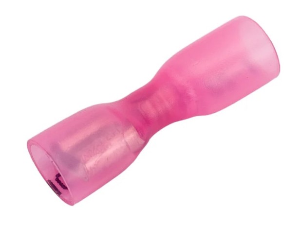 Клемма плоская REXANT 08-0614 ( уп 100 шт ) изолированная РПи-м-т 1.5-(6.3)/РпИм-т 1,25-7-0,8 08-0614