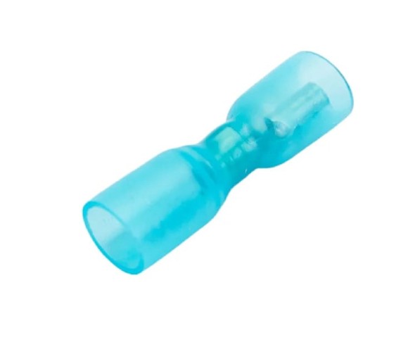 Клемма плоская REXANT 08-0634 ( уп 100 шт ) изолированная РПи-м-т 2.5-(6.3)/РпИм-т 2-7-0,8 08-0634