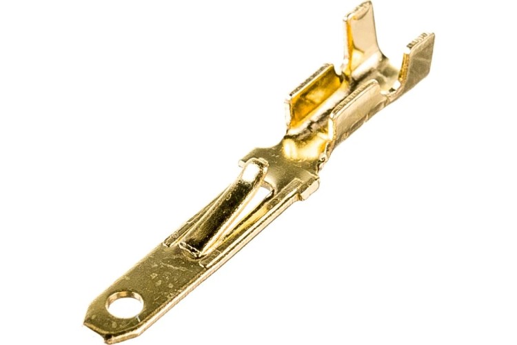 Клемма плоская REXANT 08-0909 ( уп 100 шт ) штекер 2.8 мм 0.75-1.5 мм² (РП-п 1.5-(2.8))  08-0909