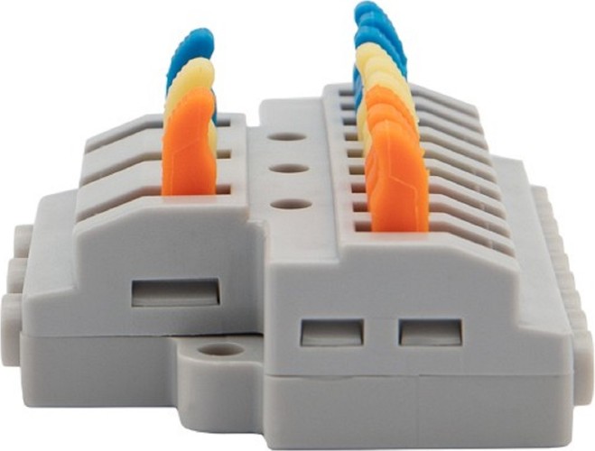 Клемма REXANT 07-5232-04 СМК 3х3 проходная разветвительная (4 шт/уп) - изображение 2