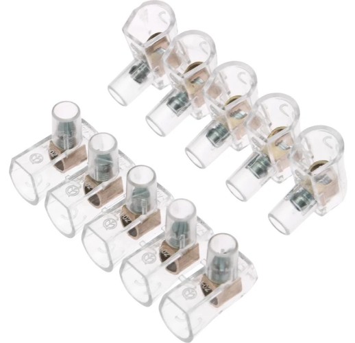 Клемма REXANT 07-5702 ( уп. 20 штук )(5х1) концевой зажим винтовой изолированный КЗВИ 4 мм² ( 07-5702