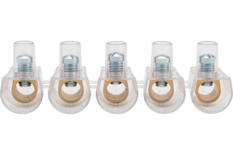 Клемма REXANT 07-5705 ( уп.  10 штук )(5х1) концевой зажим винтовой изолированный КЗВИ 16 мм²  07-5705 - изображение 4