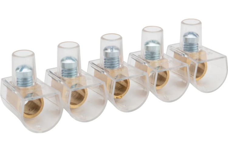 Клемма REXANT 07-5705 ( уп.  10 штук )(5х1) концевой зажим винтовой изолированный КЗВИ 16 мм²  07-5705 - изображение 3