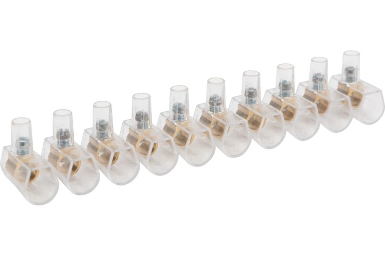 Клемма REXANT 07-5709 ( уп.10 штук )(10х1) концевой зажим винтовой изолированный КЗВИ 6 мм² ( 07-5709